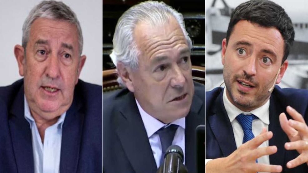 Julio Cobos, Mario Barletta y Rodrigo de Loredo 20241010