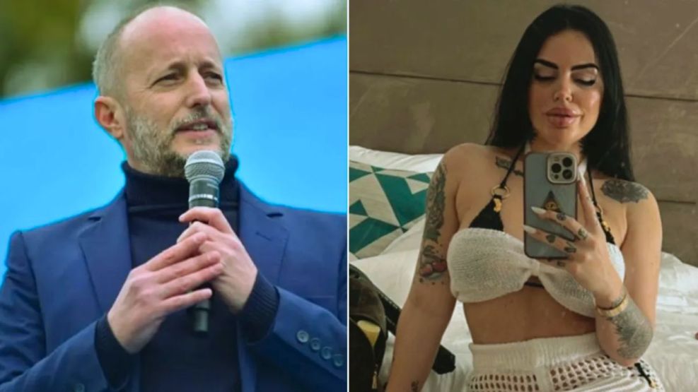 Martín Insaurralde y Sofía Clerici