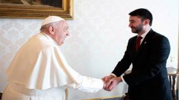 20241011 El Papa Francisco recibió al secretario de Culto de Javier Milei en el Vaticano, Nahuel Sotelo