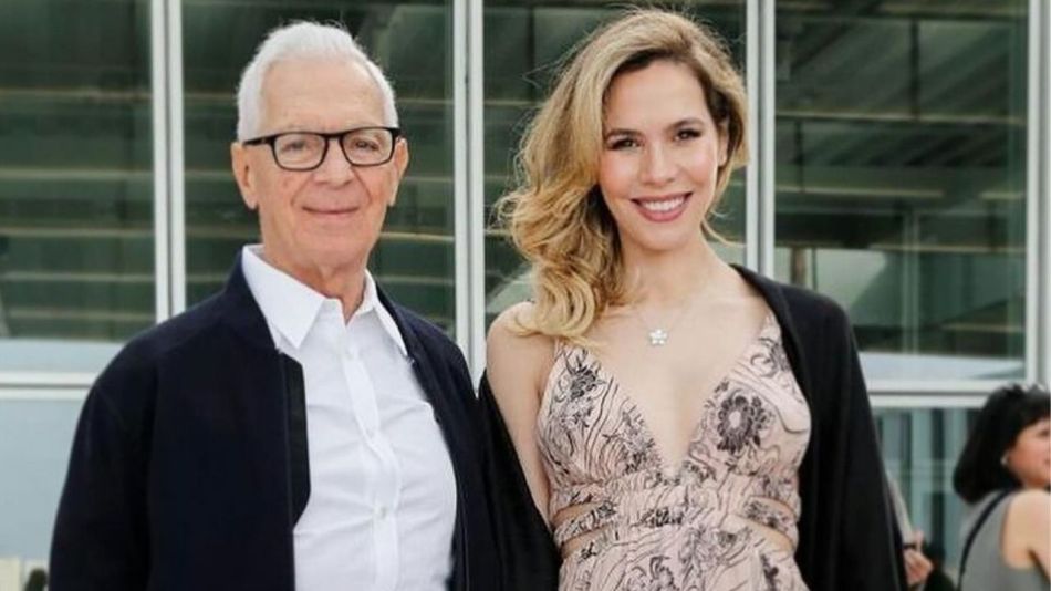 Eduardo Costantini compartió una tierna foto con Elina Costantini y dio a conocer el nombre de la hija que esperan: cuál es