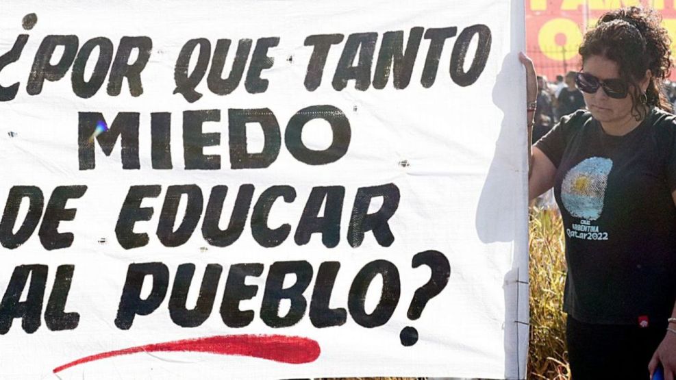 Distintas universidades fueron tomadas a lo largo y ancho del país contra la política de Javier Milei