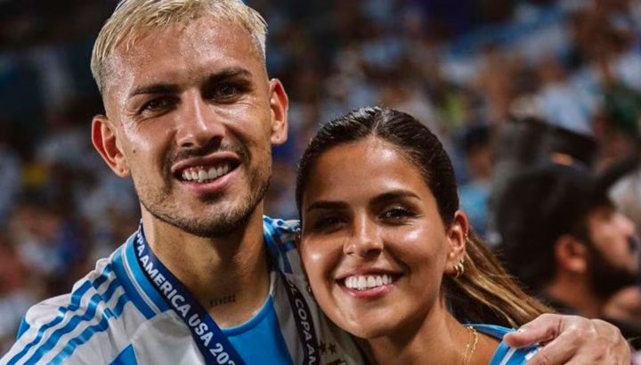 Leandro Paredes y Camila Galante anunciaron el género de su bebé y revelaron el nombre: "Se viene otro bosterito"