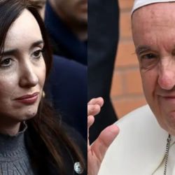 Villarruel y el Papa | Foto:Cedoc