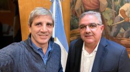Luis Caputo con Raúl Jalil 20241013