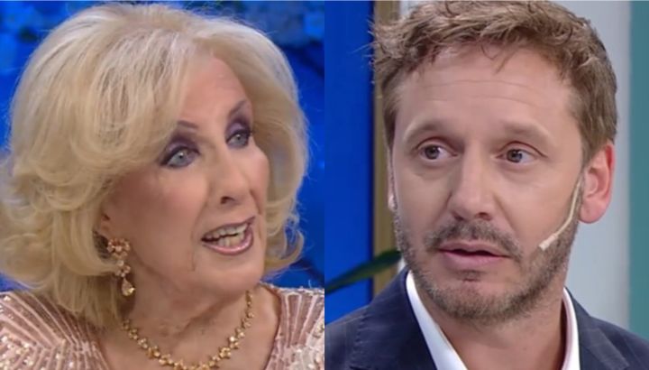 Mirtha Legrand molestó a Benjamín Vicuña con una pregunta sobre Pampita y Roberto García Moritán: "Te veo en la carita que no querés hablar"