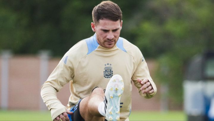 Selección Argentina Alexis Mac Allister Cristian Romero