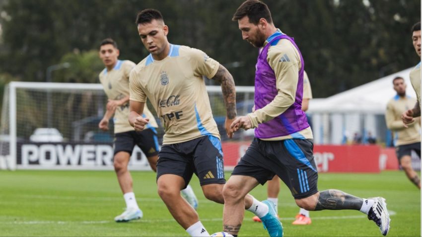 Messi va desde el arranque y Lautaro podría ser titular también.