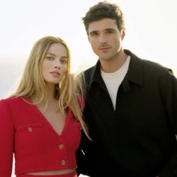 Margot Robbie y Jacob Elordi 
