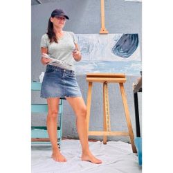 Romina Graziani, destacada artista plástica, participará en un evento de arte y subasta en Miami | Foto:CEDOC