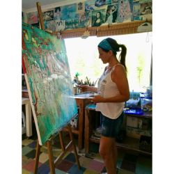 Romina Graziani, destacada artista plástica, participará en un evento de arte y subasta en Miami | Foto:CEDOC