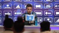 Lionel Scaloni en conferencia de prensa