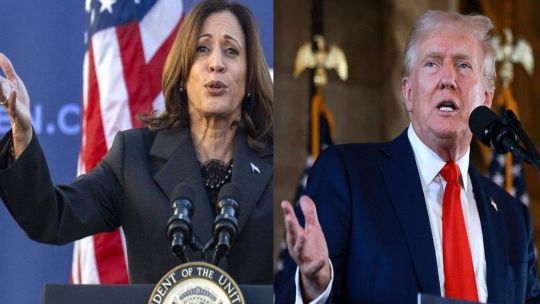 Kamala Harris y Donald Trump