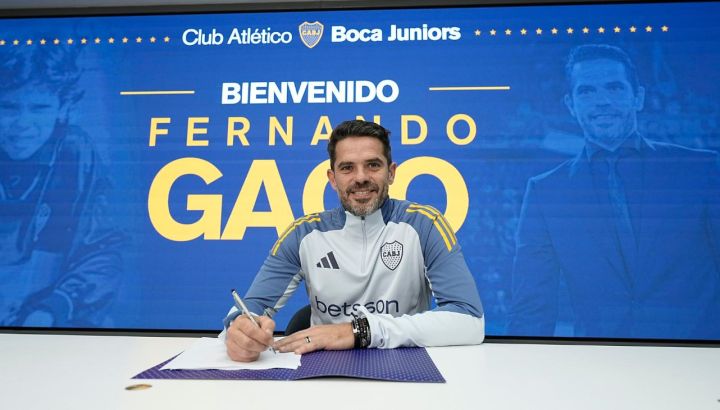 Fernando Gago, DT de Boca 