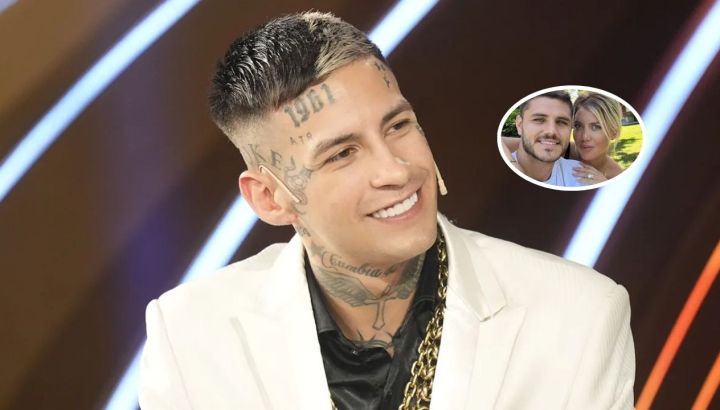 L-Gante habló de su relación con Wanda Nara, y fue picante con Mauro Icardi en el programa de Susana Giménez