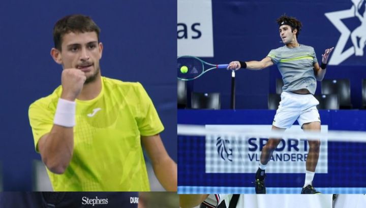 Navone y Etcheverry en el European Open