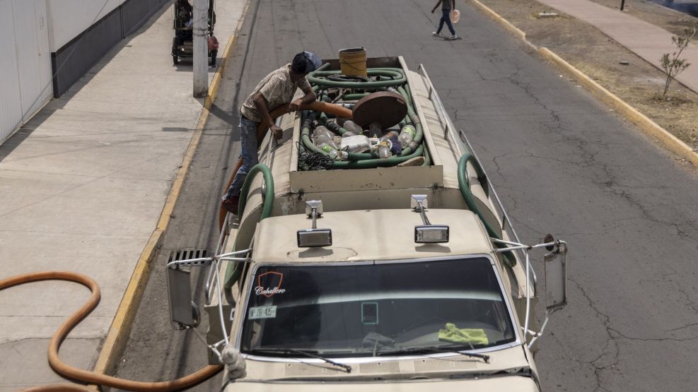 Mexico City Faces A Water Supply Crisis As Reservoirs Run Out