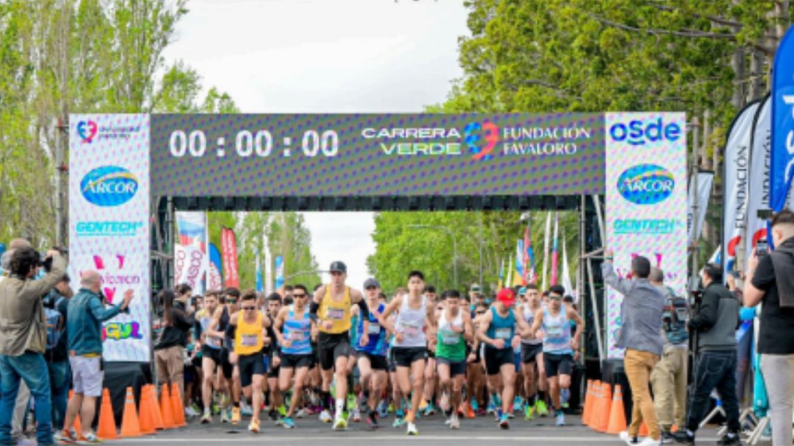 Día mundial del corazón: más de 5.000 corredores promovieron la salud cardiovascular en la Carrera Verde