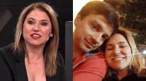 Fernanda Iglesias y su novio