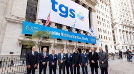 TGS celebró 30 años en la Bolsa de Nueva York