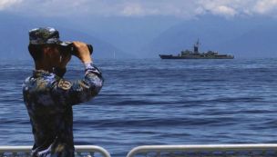 China desplegó a las fuerzas armadas para rodear Taiwán.