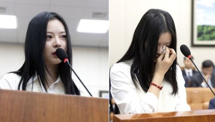 Hanni, de NewJeans, habló entre lágrimas del acoso laboral en el K-Pop durante una auditoría parlamentaria: "HYBE intenta hundirnos"