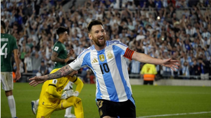 Música, maestro: Messi anotó tres goles y aportó dos asistencias en la goleada 6-0 a Bolivia.