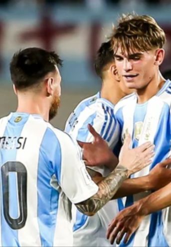 Nico Paz Selección Argentina