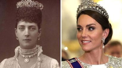 La reina Alejandra y Kate Middleton