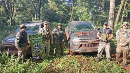 Desmantelaron un campamento de cazadores furtivos en Misiones