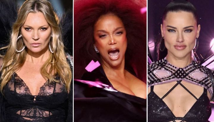 El icónico desfile de Kate Moss, Tyra Banks y Adriana Lima en el Victoria’s Secret Fashion Show 2024