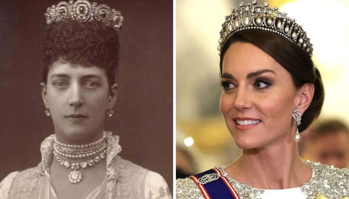 El particular origen de los diamantes de la reina Alejandra que Kate Middleton usa solo en ocasiones especiales 