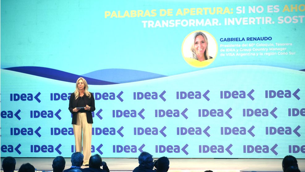 Gabriela Renaudo, presidenta Coloquio IDEA