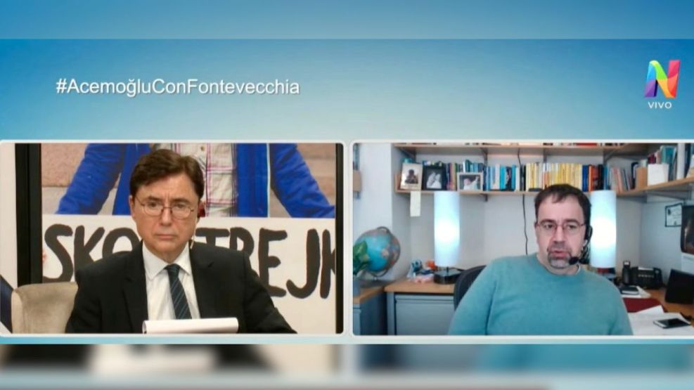 La entrevista de Jorge Fontevecchia a Daron Acemoglu en Periodismo Puro