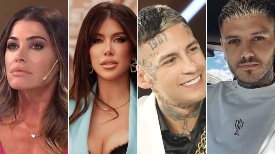 El particular detalle que Pamela David mencionó de L- Gante, Mauro Icardi y Wanda Nara