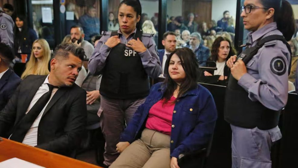 Brenda Uliarte durante el juicio por el atentado a Cristina Kirchner