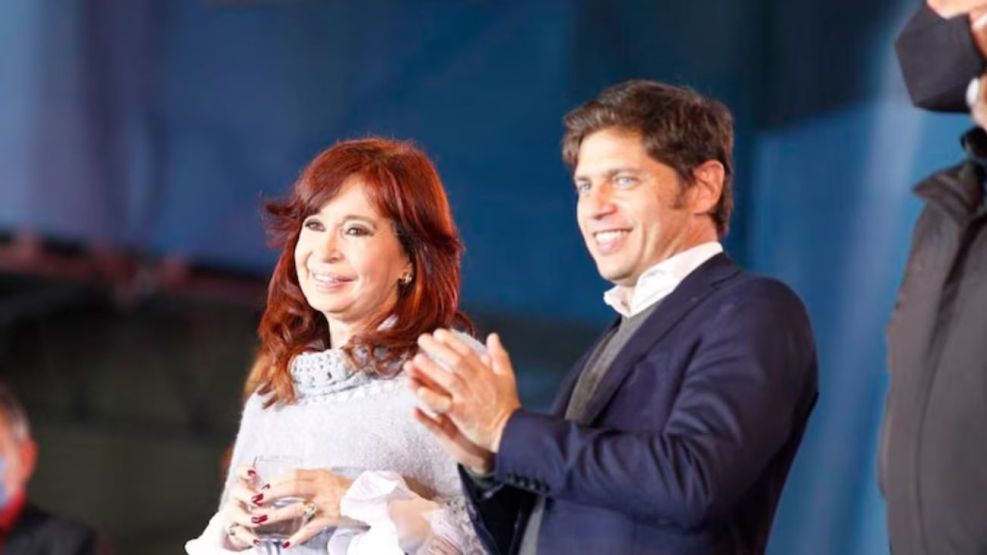 Una postal del pasado: Cristina Kirchner y Axel Kicillof