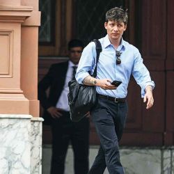 Santiago Caputo. | Foto:Telam