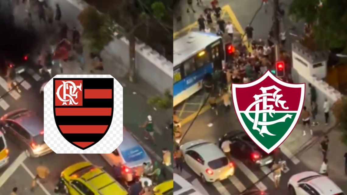 Brutal Enfrentamiento En El Brasileirao Barras De Flamengo Y Fluminense Fueron Protagonistas De 8809