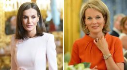 Del glamuroso atuendo de Letizia Ortiz al estilo etéreo de Matilde de Bélgica: la tendencia que cautiva a las royals europeas