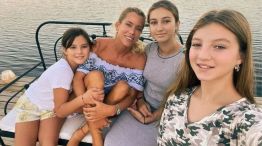 Nicole Neumann y sus hijas