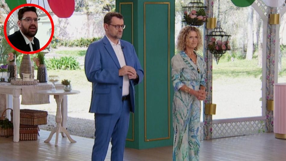 Christophe Krywonis y Maru Botana en Bake Off Famosos