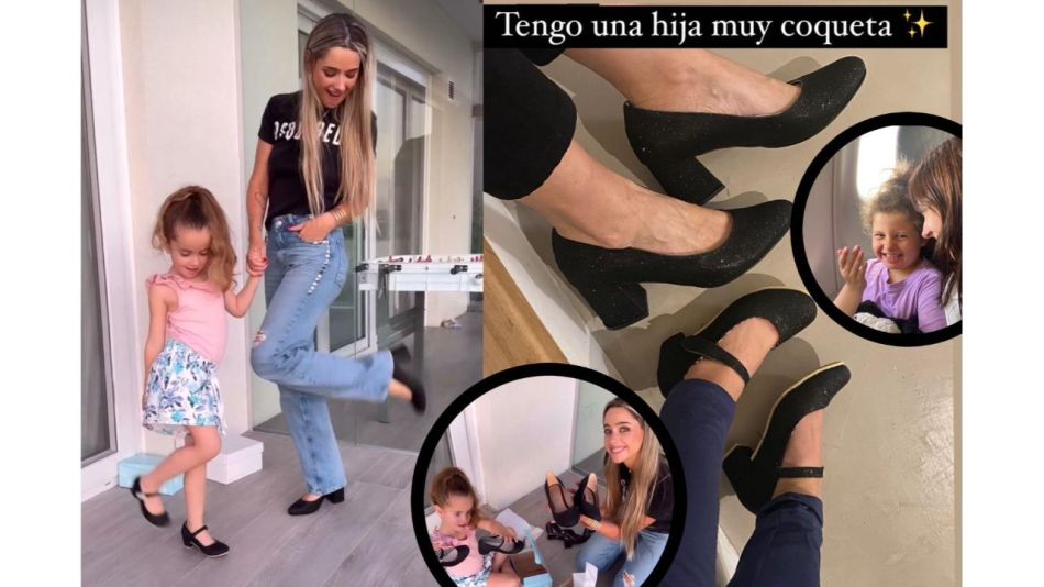 Descubrí qué famosas se sumaron a la tendencia de moda madre-hija en calzado.