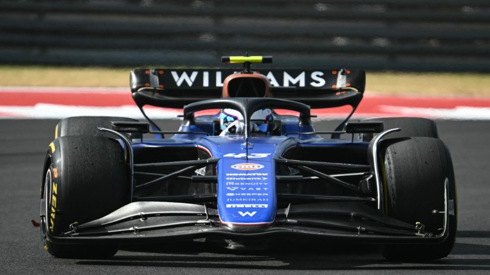 20241019 Franco Colapinto corriendo en la Sprint Race del Gran Premio de Estados Unidos