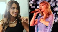 Antonela Rocuzzo y Taylor Swift 