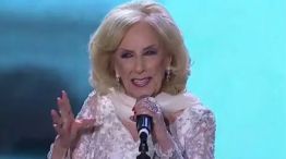 Mirtha Legrand en los Premios Martín Fierro de Cine y Series 2024