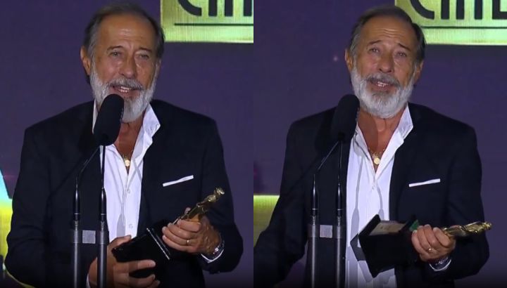 La icónica frase de Guillermo Francella tras ganar el Oro en los Premios Martín Fierro de Cine y Series 2024: "Hermosa noche, ¿verdad?"