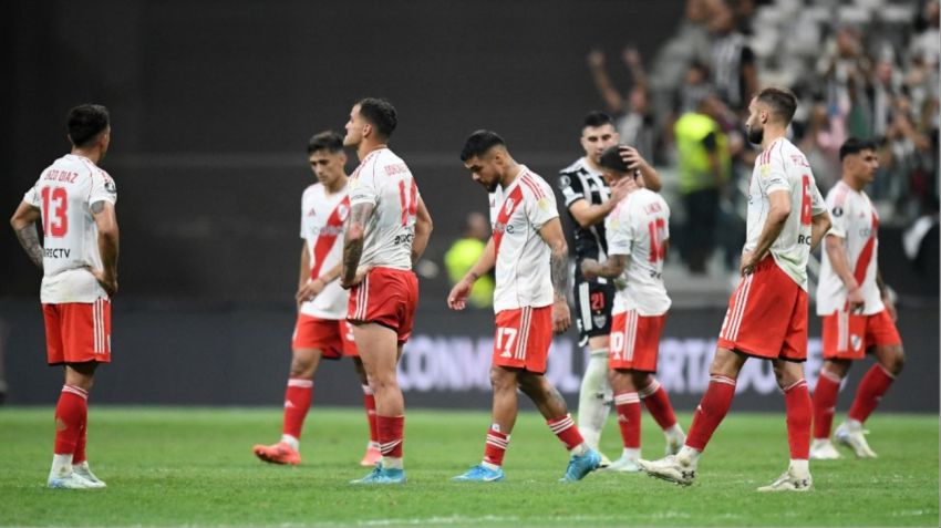 Golpazo en Brasil: River cayó 3-0 y está obligado a golear en la vuelta.