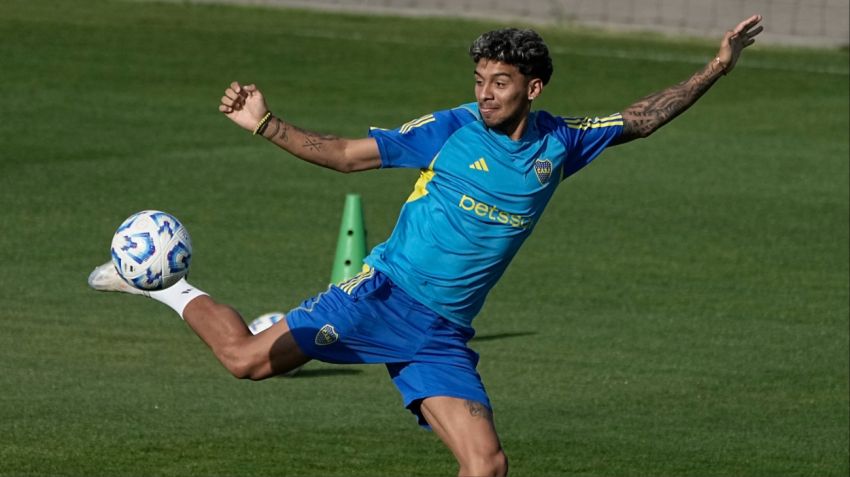 En la cuerda floja: Medina pidió no jugar y su futuro en Boca es pura incertidumbre.