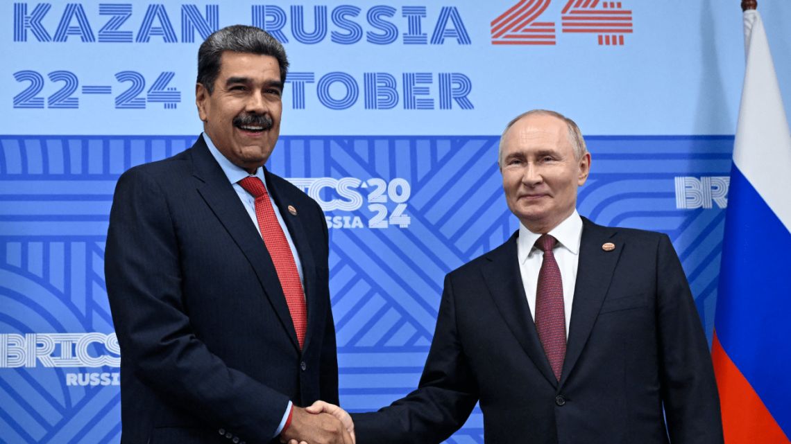 Vladimir Putin, Nicolas Maduro, BRICS