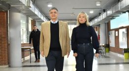 Jorge Macri y Mercedes Miguel